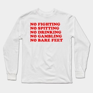 Caddy Rules Long Sleeve T-Shirt